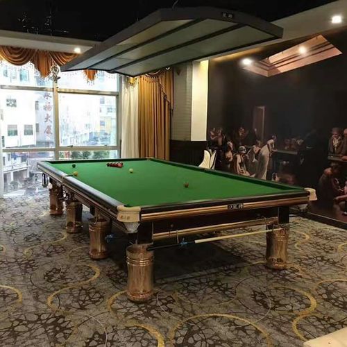 Antique Interior Snooker Table