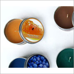 Decorative Tin Candle