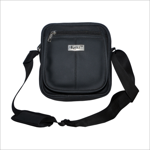 Mens Black Sling Bag