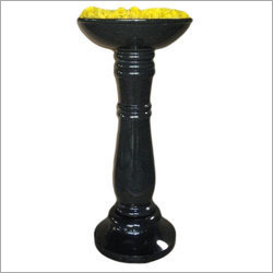 Black Granite Standing Pot