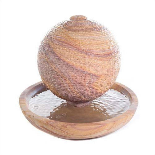 Ball Bowl Stone Fountain