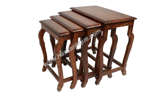 Wooden Set Of Four Table