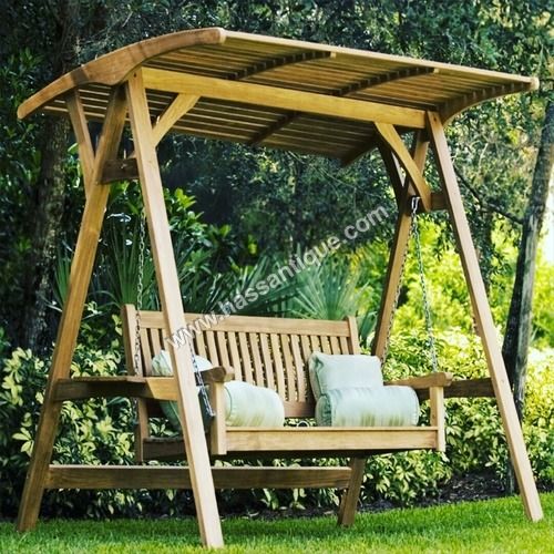 Wooden Outdoor Swing