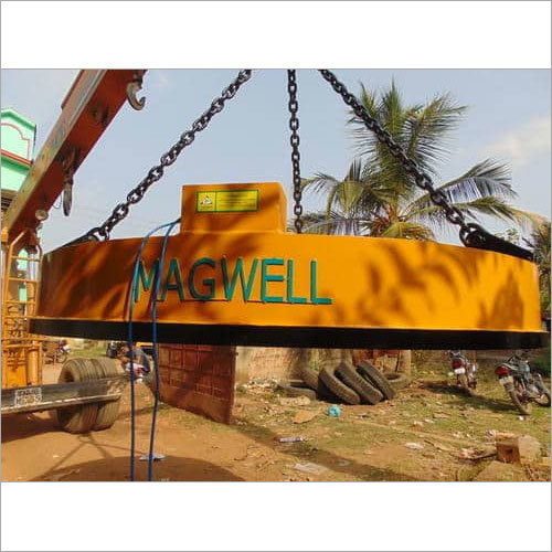 Circular Lifting Magnets - Manganese Steel Body, Variable Diameter, High Capacity Lifting | Durable Design, Efficient Operation, Safe Suspension