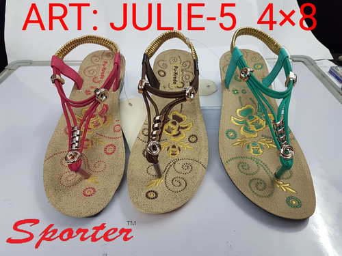 Sporter Multicolor Girls Fashion Sandals