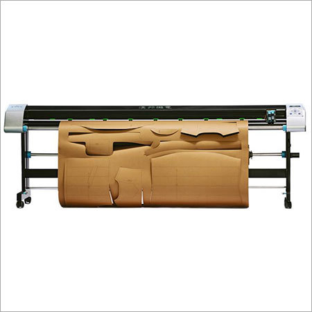 Vertical Inkjet Cutting Plotter Dual Paper Feed System - Capacity: High Speed Kg/Hr
