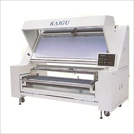 Off White Automatic Edge Aligning And Checking Machine (Fabric Inspection Machine Kaigu)