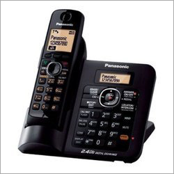 Cordless Phone - PVC Material, Large Display for Enhanced Communication | Monochrome Display, Speed Dial, Conference Calls, Call Recording, Voicemail