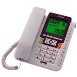 Beetel M 71 Caller ID Telephone - Plastic Material LCD Display & Alphanumeric Keypad Missed Call Notification & Soft Keys