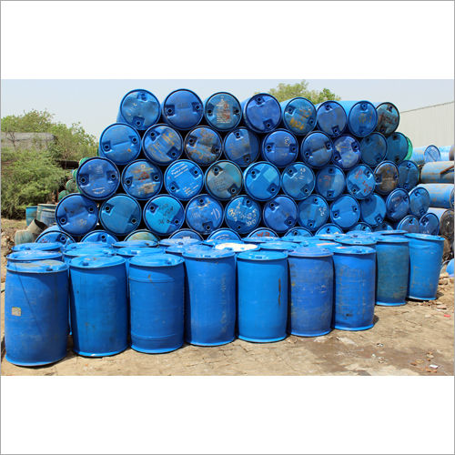 Old Plastic Barrels