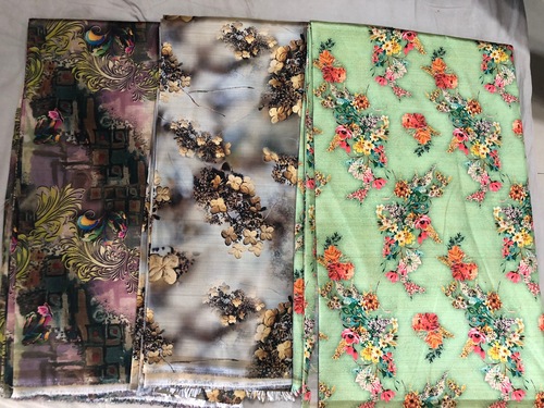 Digital Printed Bamboo Fabrics - 150 GSM, 58 Inches Wide, Colorfastness 4-5 | Eco-Friendly, Durable, Soft Texture, Vibrant Prints, Versatile Use