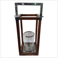 Wood Lantern Candle Holder