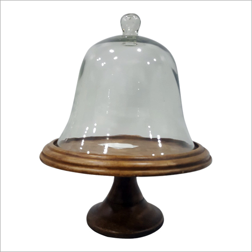 dome covered cake stand