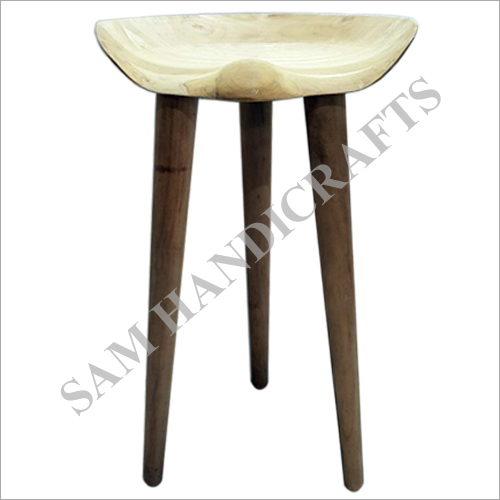 Casual Wood Stool
