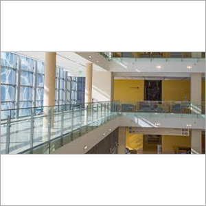 Easily Assembled Glass Railing