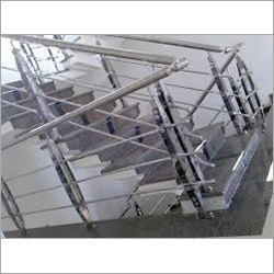 Stainless Steel Railing - Stainless Steel, 1-4 Feet Height, Silver Finish | Modern Design, Easily Assembled, Eco-Friendly, Anti-Rust, Galvanized, Powder Coated