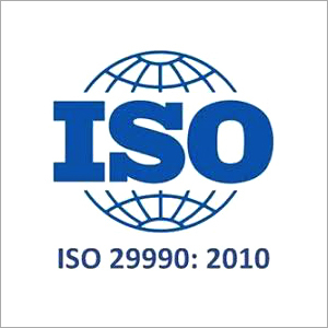 ISO 29990 2010 Certification