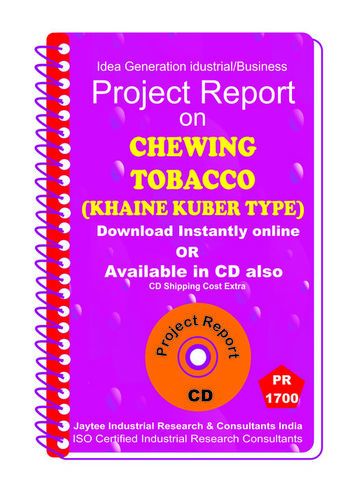 chewing tobacco manufacturing plant project report How to Setup a Cigarette Plant: Detailed 2025 Profitable Nicotine Manufacturing from Tobacco