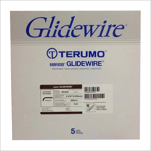 Terumo Radifocus Guide Wire For Medical Use - Color: Metallic With Blue/White Tip