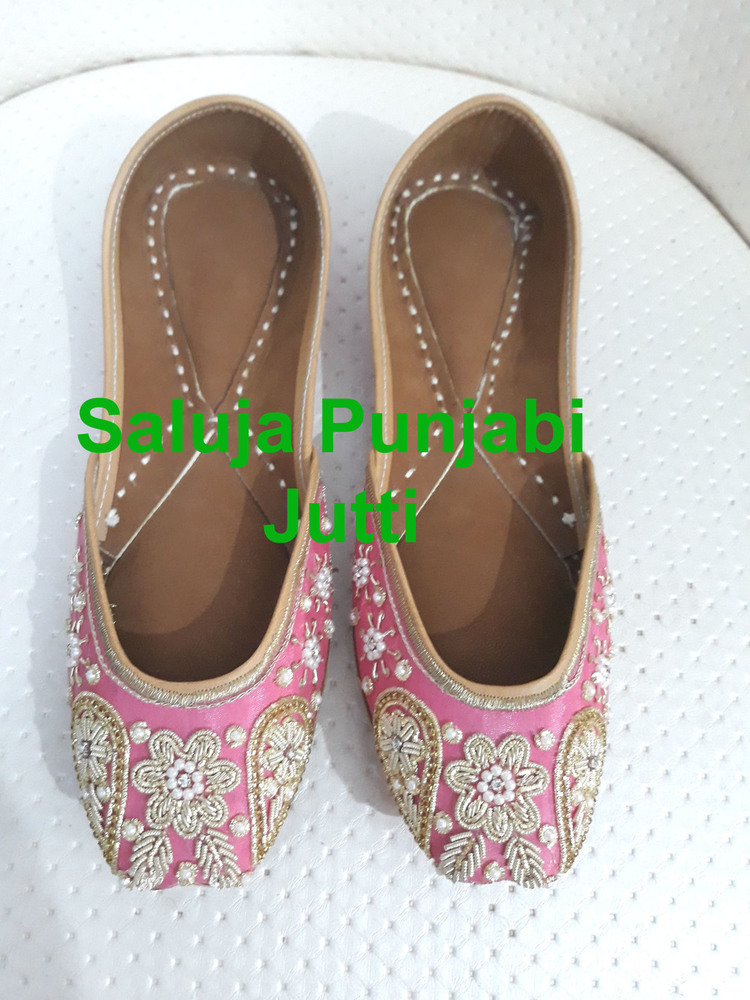 Pink Ladies Ethnic Shoes
