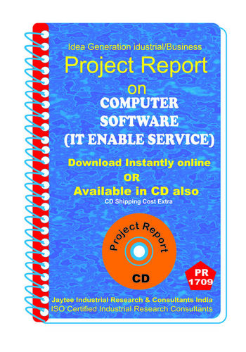 Computer software (IT Enable Service) manufacturing eBooK