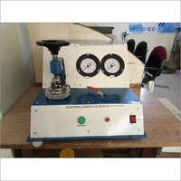 Bursting Strength Tester (Double Gauge Analog Type)