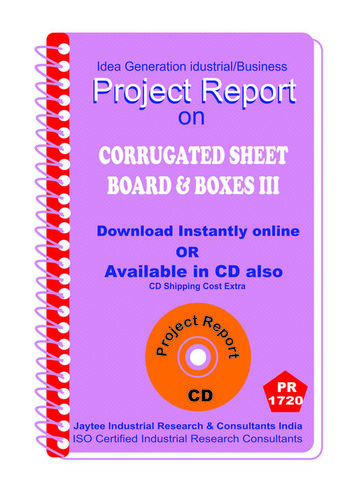 Other Project Reports