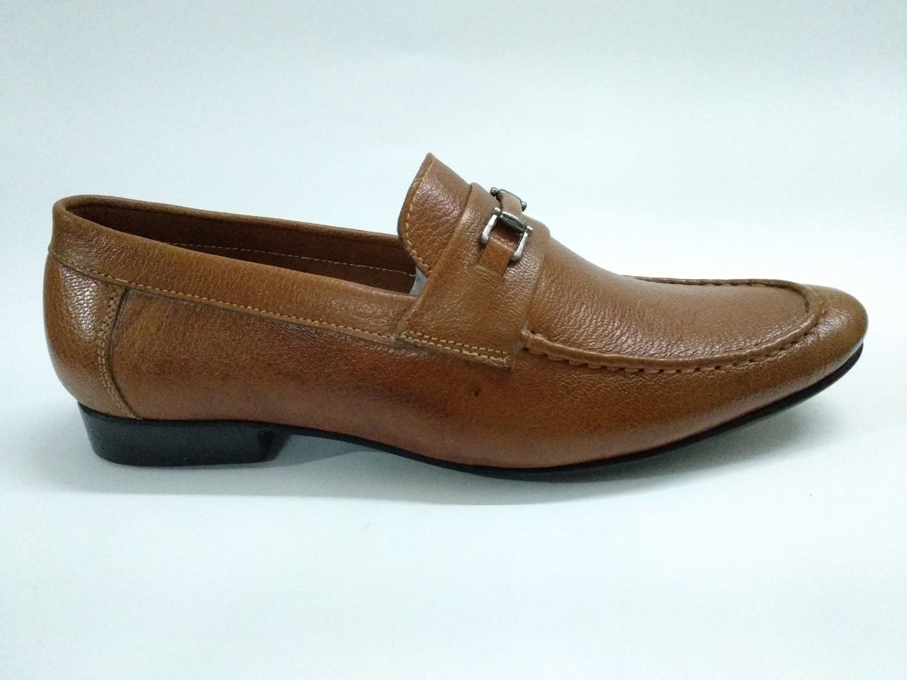 TAN COLOUR LEATHER LOAFER FOR  MEN'S