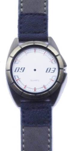 Alloy Antique Green Finish Case Watch