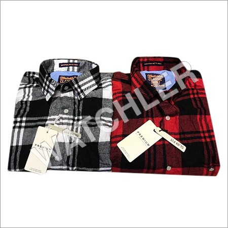 Mens Full Titch Check Shirt Age Group: 18 To Above