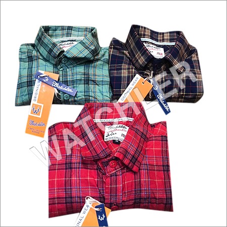 Peaching Check Shirt Age Group: 18 To Above