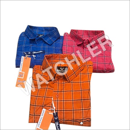 Mens Peaching Check Shirts Age Group: 18 To Above