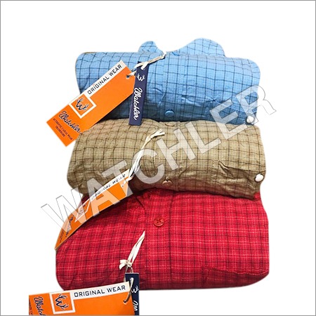 Peaching Check Shirts Age Group: 18 To Above