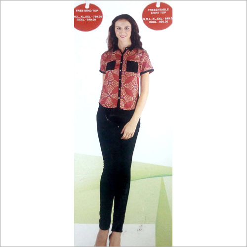 Ladies Half Sleeve Shirt Ladies Half Sleeve Shirt
