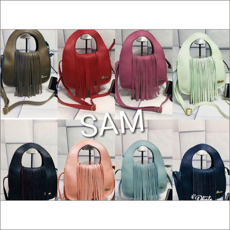 Sling Bag - Leather, 10x12x5 inches, Multiple Colors | Zipper Closure, Multiple Compartments, Adjustable Strap, Lightweight