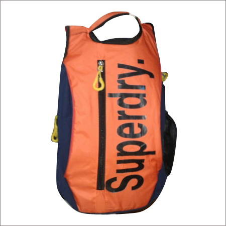 Orange School Bag