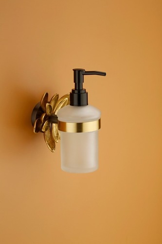 Pp Ab Finish Soap Dispenser With Brass Pump