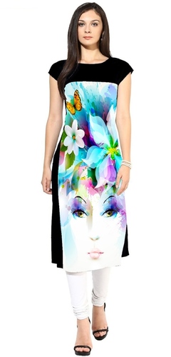 Multi Painted Ladies Kurtis