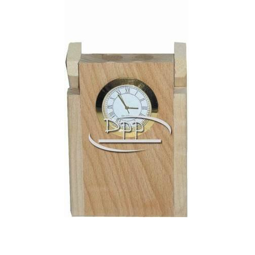 Wooden Pen Stand With Pen