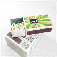 Kitchen Wax Matches - Wood Splints 55 Mm, Box Size 67x52x25.5 Mm, 100 Sticks Per Box | Easy Lighting, Reliable Ignition, Safe Packaging