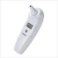 Infrared Ear Thermometer - Plastic, 134x70x34 Mm, White | Automatic, Battery Powered, Infrared Technology, Memory For 10 Recordings, Auto Shut-off