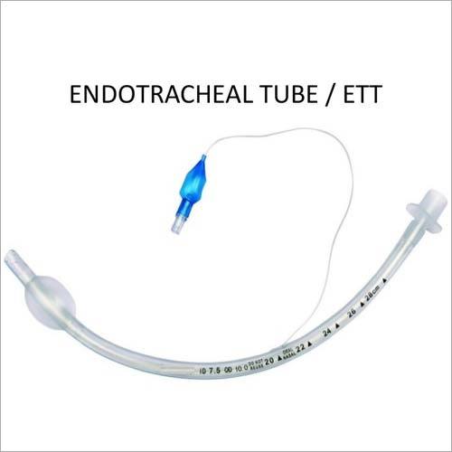 ET Tube - PVC Material, Multiple Sizes, Standard Bevel, Radiopaque | Durable, Sterile, Individual Packaging