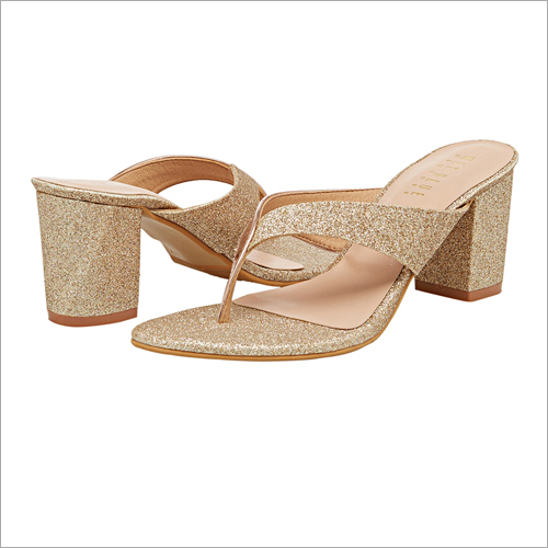 Shimmery Gold Pretty Stiletoes