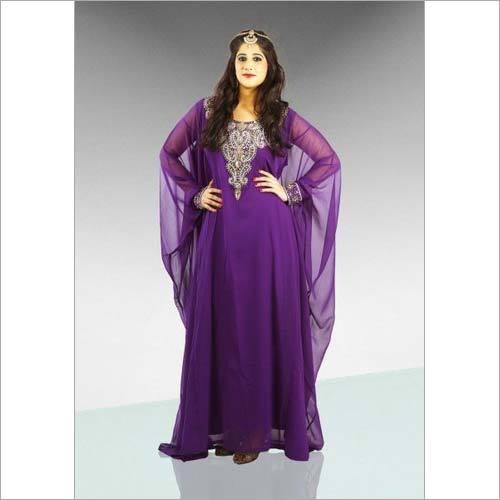 Stylish Ladies Farasha - Cotton Blend, Purple Color | Trendy Design, Non Toxic, Washable, No Fade, Suitable for All Seasons