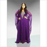 Stylish Ladies Farasha - Cotton Blend, Purple Color | Trendy Design, Non Toxic, Washable, No Fade, Suitable For All Seasons