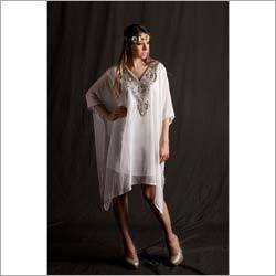 White Short Dubai Kaftan