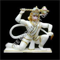 Polished Marble Hanuman Moorti