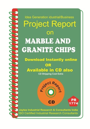 Marble and Granite Chips manufacturing Project Report eBook