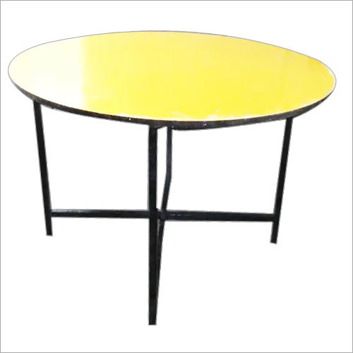 4 Feet Wooden Round Table