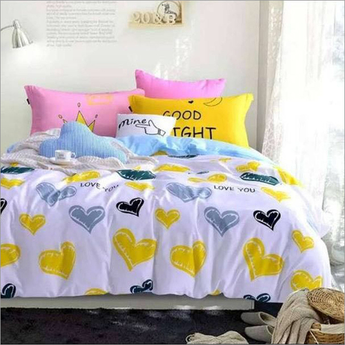 Heart Shaped Bedsheet 3d